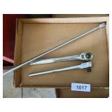 (2) Craftsman 1/2" Ratchets + Extension