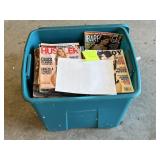Tote w/ Lid + Adult Literature Assorted