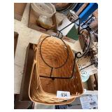 Longaberger Double Handled Basket