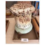 Enamel Vintage Heater