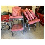 (4) Patio Chairs w/ Cushions