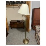(2) Brass Lamps