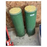 (2) John Deere Vintage Agricultural Components