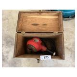 Heat Gun + Wooden File Box