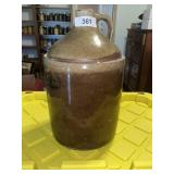 Brown #3 Stoneware Handled Jug -**