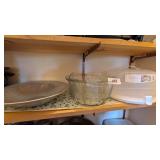 Glass Serving Bowl & Cake Saver