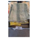 (2) Braided Placemats, Reversible Table Runner &