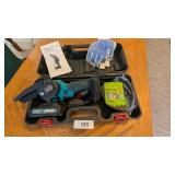 New Nexx Saw Cordless Chainsaw w/ Case