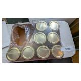 (8) Canning Jars w/ Lids
