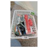 Plastic Basket, Sink Installer, Shelf Brackets &