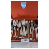 Tudor Plate Silver Box w/