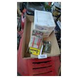 Plastic Organizer w/ Bolts & Other