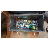 Plastic Tool Box w/ Contents