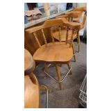 (5) Bar Stools Swivel - Bar Height