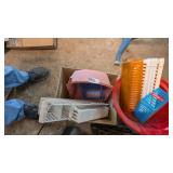 Lot of Plastic Containers