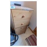 Fiber Board Chest of Drawers