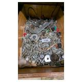 Wooden Box w/ Contents