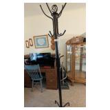 Black Metal Coat Tree