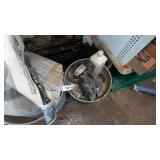 Motor, Oil Pan, Blasting Crystals - partials
