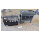 Montgomery Ward Scanner & JVC Portable TV Radio