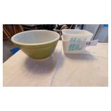 (2) Pyrex Dish - (1) Bowl