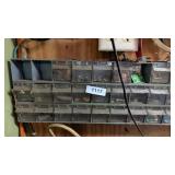 Plastic Organizer w/ Contents