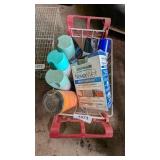 Basket w/ Paint, Ant Dust & Other
