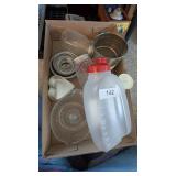 Glass Juicer, Jars, Sifter & Other