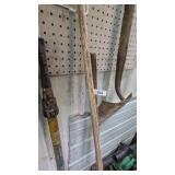 Shovel, Rock Rake, & Pole