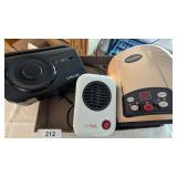 Craig Battery Op Radio, Small Heater &