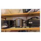 Rival Electric Skillet, Deep Fryer, +