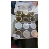 (12) Canning Jars