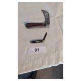 Sabre Single Blade Knife & Other