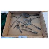 Silver Plated Kitchen Utensils & Other
