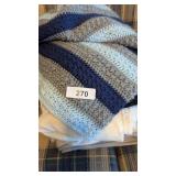 Assorted Blankets & Throws + A Shawl