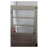 Wood & Glass Door