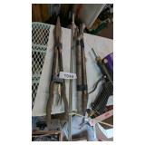 Sand Blaster, Large Screwdrivers, Large Pliers