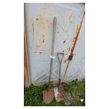 (2) Shovels