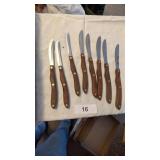 (8) Cutco Steak Knives