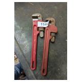 Pipe Wrenches: (1) Toolshop & (1) Pittsburg
