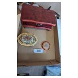 Jewelry Box & Powder Compact
