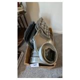 Box of Baking Pans - Assorted Sizes