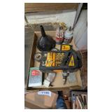 Drill Bits, Funnel, Pry Bar & Other