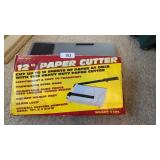 12" Paper Cutter + Lap Desk