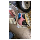 Funnels, Ceiling Brace Kit, Sandpaper & Other