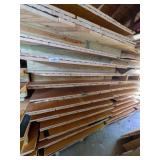 (13) 4x4 Sections of Hatchet Flooring