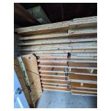 (13) 4x4 Sections of Hatchet Flooring