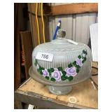 Painted On Cake Plate + Other Household Kitchen