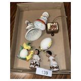 Bells, Goebel Chick & Egg Figurine & Other