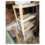 (3) Plastic Shelving